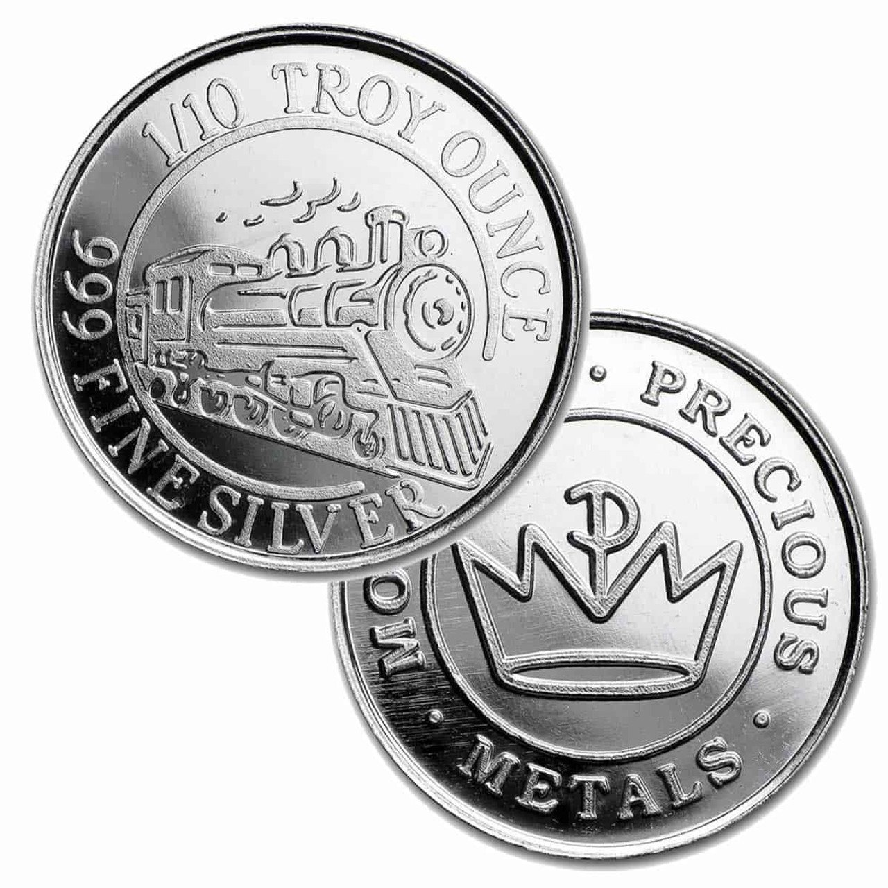 1 Troy oz A-Mark .999 Fine Silver Round