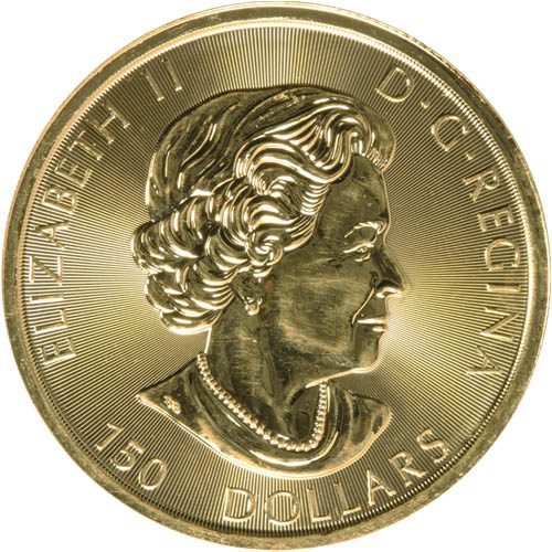 2017 1.5 oz Canadian Gold Megaleaf Coin