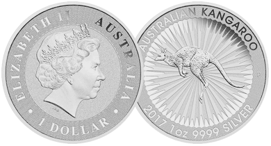 Silver Kangaroo Coins