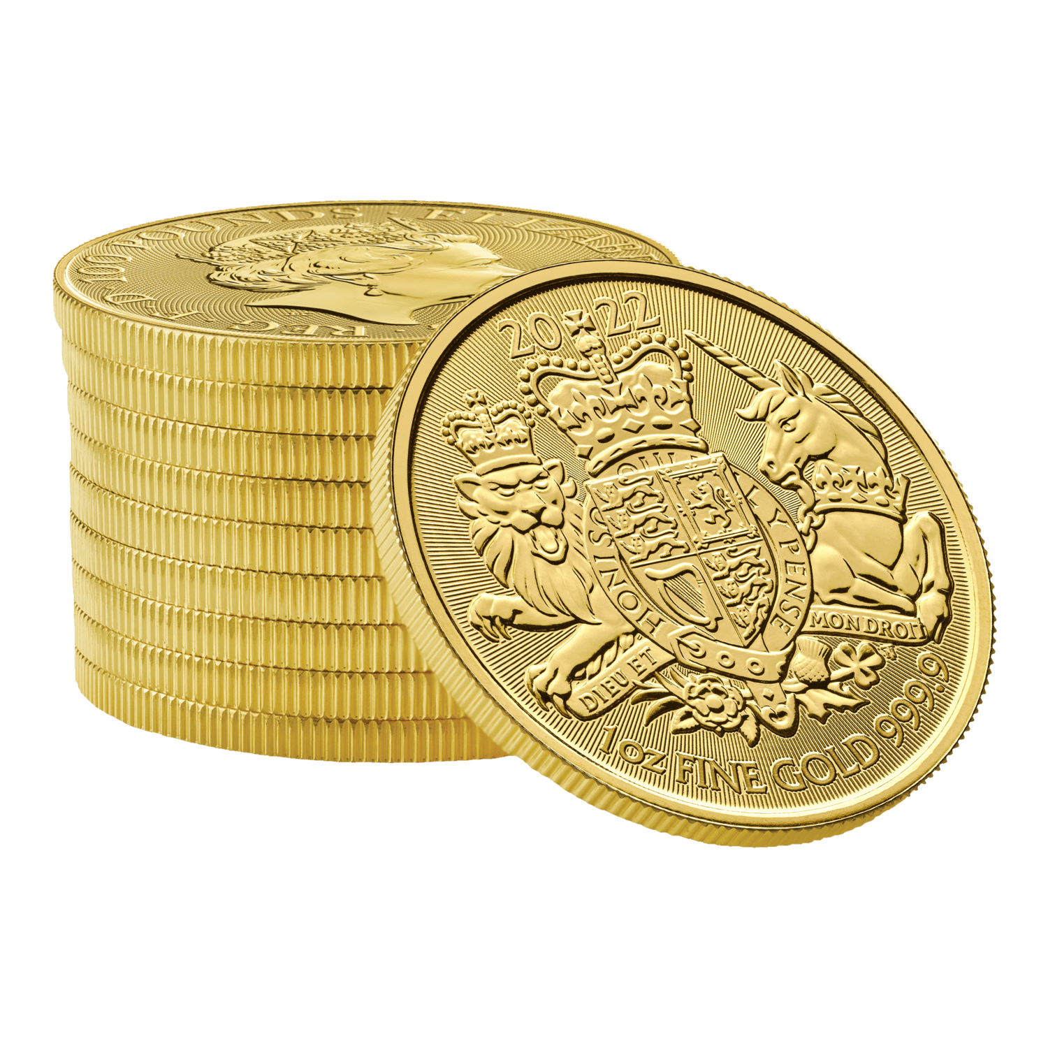 The Royal Arms 2022 1oz Gold Bullion
