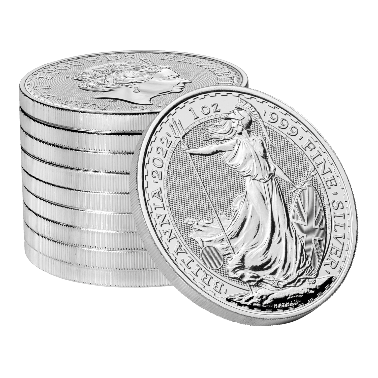 Britannia 2022 1 oz Silver Bullion Five Hundred Coin Box