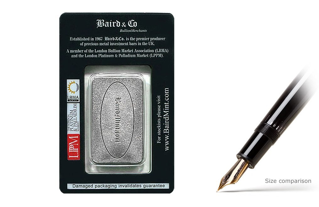 Buy 1 oz Rhodium Bars Baird & Co.